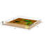 Plateau décoratif carré Family Pheasants-891674374-931644573