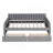 Versatile Upholstered Daybed with Drawers for Extra Storage and Comfort-874295700