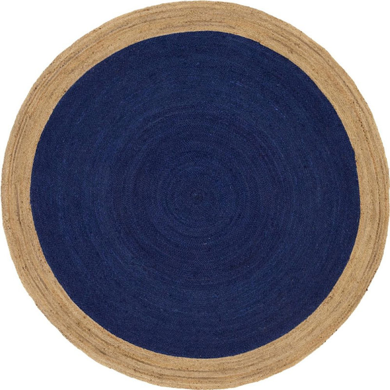 Vagharshag Hand Braided Indoor Rug, Round 3'3"