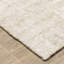 Tapis texturé en mélange de bois ivoire / beige Azaiah-1820925980