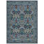 Floral Machine Printed Area Rug-1619634136-1619634142