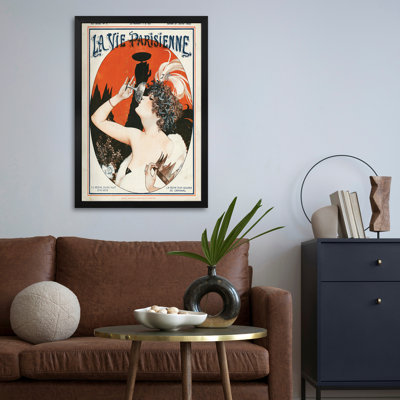 1922 La Vie Parisienne Magazine Cover Premium Framed Posters