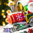 20"L Lighted Christmas Santa Train Musical Resin Village with Movement and Timer