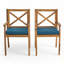 Outdoor Wood Dining Chairs,Club Armchair-1443340184