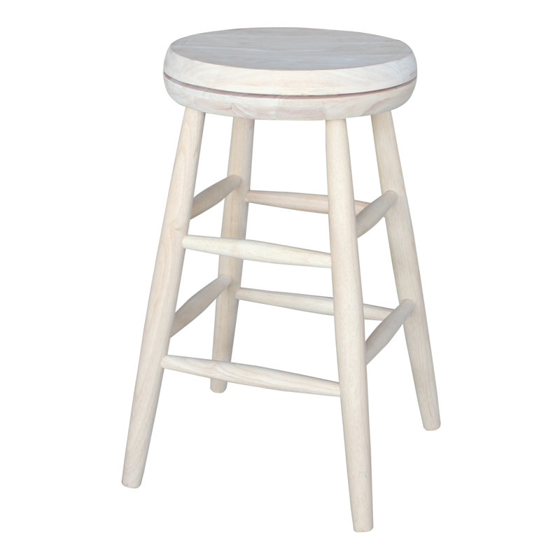 Tabouret tournant et court Bailey-Mai, Tabouret de comptoir - assise de 25,2 po de hauteu