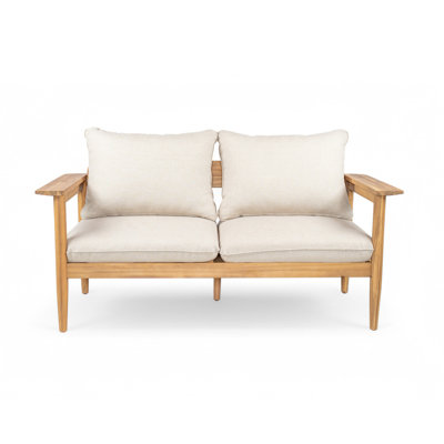 Terassi Outdoor Acacia Wood Loveseat