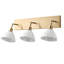Lampe frontale industrielle ajustable en fer blanc à 3 lampes 3 lumières-1501641517