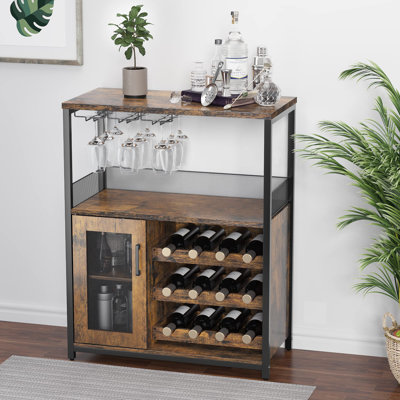 17 Stories Fahmeda 27.2'' Bar Cabinet & Reviews | Wayfair