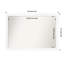 Miroir mural non biseauté blanc-1293271125