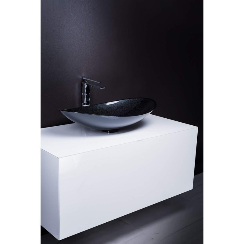 Mia 39.5'' W Single Vanity, White, White