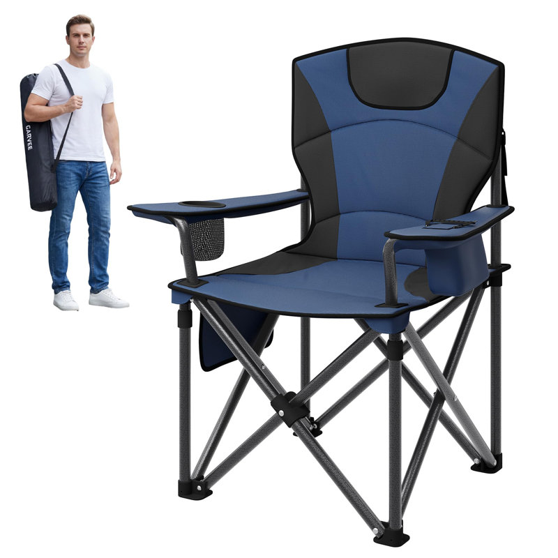 Camping Chair, Blue, 1