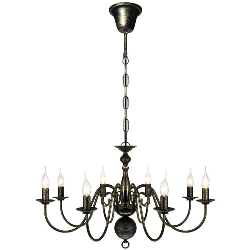 Dyar Chandelier, Satin Black