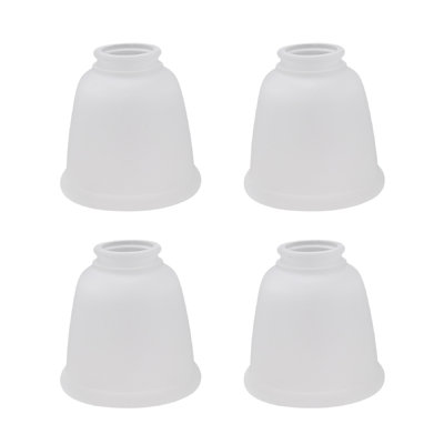 Analynn 4.625'' H x 4.62'' W Glass Bell Ceiling Fan Fitter Shade