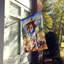 Drapeau Cowboy Welcome House-112699211