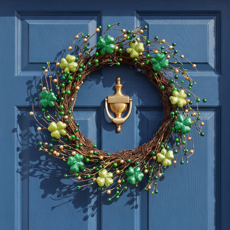 Faux Polyester 20'' Wreath