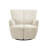 Modern Upholstered 360° Swivel Barrel Accent Armchair-486239310