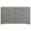 Commode à 6 tiroirs Pierce Gray-1099699828