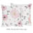 Watercolor Floral Brushed Microfiber Decorative Square Indoor Throw Pillow Cover by Sweet Jojo Designs