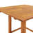 Tulula Square Acacia Outdoor Bistro Table , 29.5'' in. W 29.5'' in. D