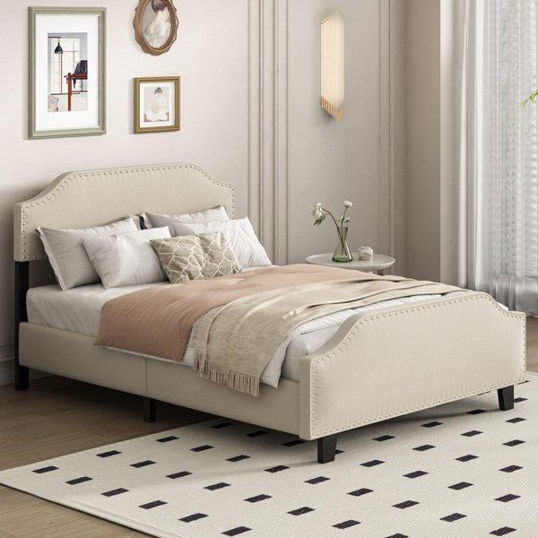 Winston Porter Patirica Upholstered Slat Bed | Wayfair