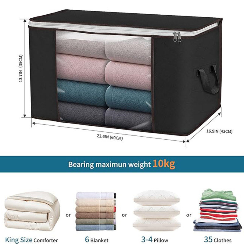 Latitude Run® Storage Bag, 60 qt, Black