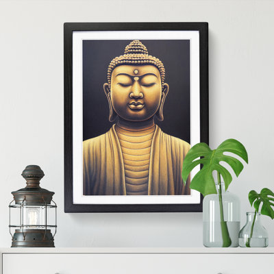 Buddha Chalk - Single Picture Frame Print