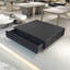 Table basse simple carrée noire