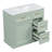 36" Freestanding Bathroom Storage With Sink, cabinet With 4 Drawers , Soft-close Door, Ceramic Sink and Adjustable Shelf-1322397729