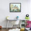 Cadre flottant princesse vue du château, design par Christine Simpson Art-1810531900-1810531903