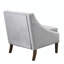 Chaise d'appoint, fauteuil d'appoint, chaise de salon avec pieds en bois massif 31 po Jazline 