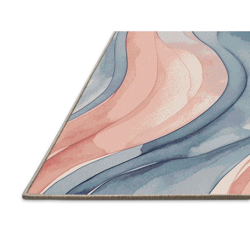Pastel Mirage Rug, Round 8'