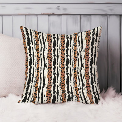Animal Print Stripe Pattern II Modern