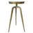 Brass and Marble End Table Set