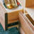 Modern Nut-Brown Solid Wood TV Stands-644625297