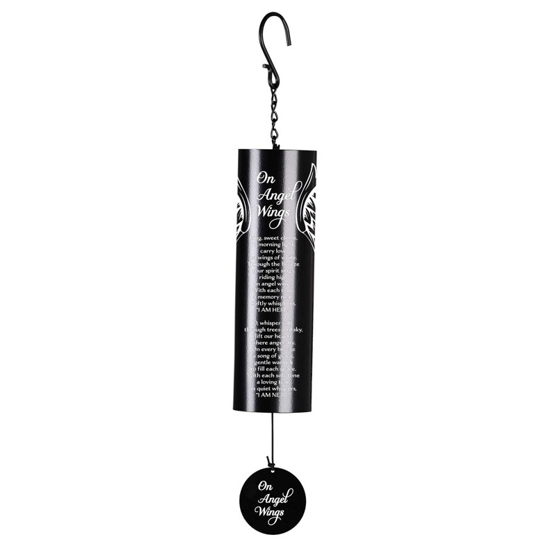 Windchime On Angel Wings Iron