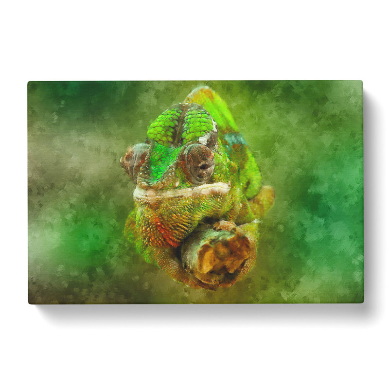 Chameleon Lizard Vol.5 - Wrapped Canvas, 50cm H x 76cm W x 3cm D