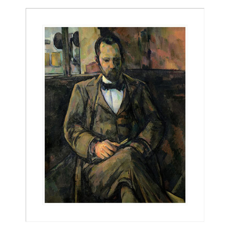 Portrait d'Ambroise Vollard par Paul Cézanne, H 27,73 po x l 23,5 po