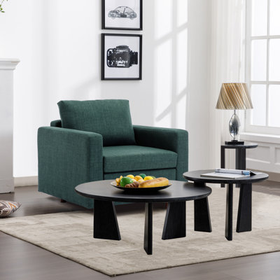 Canapé modulaire modulaire à siège simple Modern Sofa, housses de coussin non amovibles et non lavables