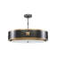 Huntsman 3 - Light Semi Flush Mount