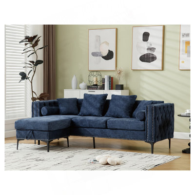Canapé modulaire 85 po Chenille