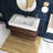 36'' Single Bathroom Vanity with Solid Surface Top-90612753-90612752