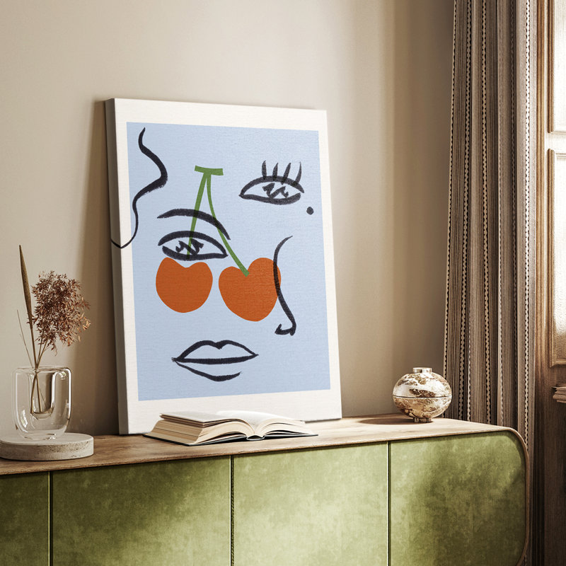 Cherry Baby I - galerie sur mesure, H 18 po x l 12 po