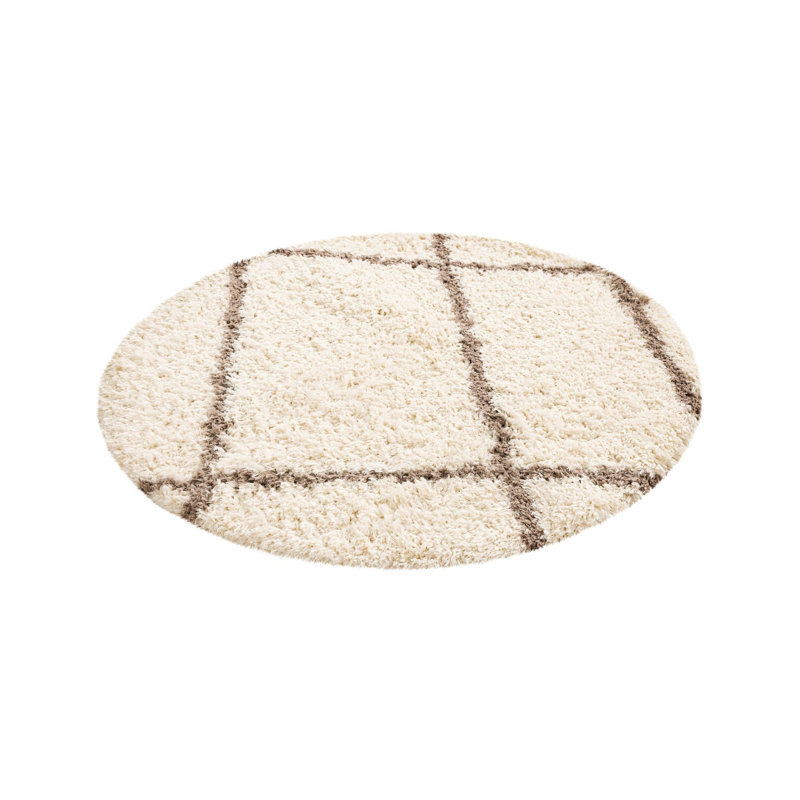Tarquinio Rug, Round 10', Ivory