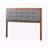 Kaeyla Adjustable King Size Dark Gray Upholstered Headboard, 58.25" H X 78.03" W X 0.9" D-859447851-859447844