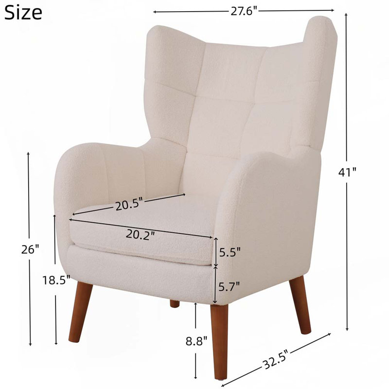 Fauteuil club rembourré Teddy