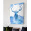 Blue Moose - Wrapped Canvas Print-20133737