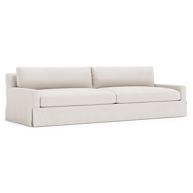 Canapé en tissu Sutton - Sur mesure, sans coussins, Crème chenille 1345-002
