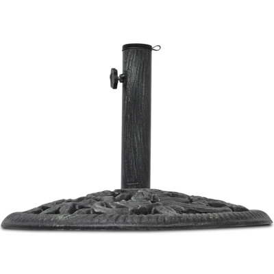 Locklin 12.8kg Cast Iron Free Standing Umbrella Base