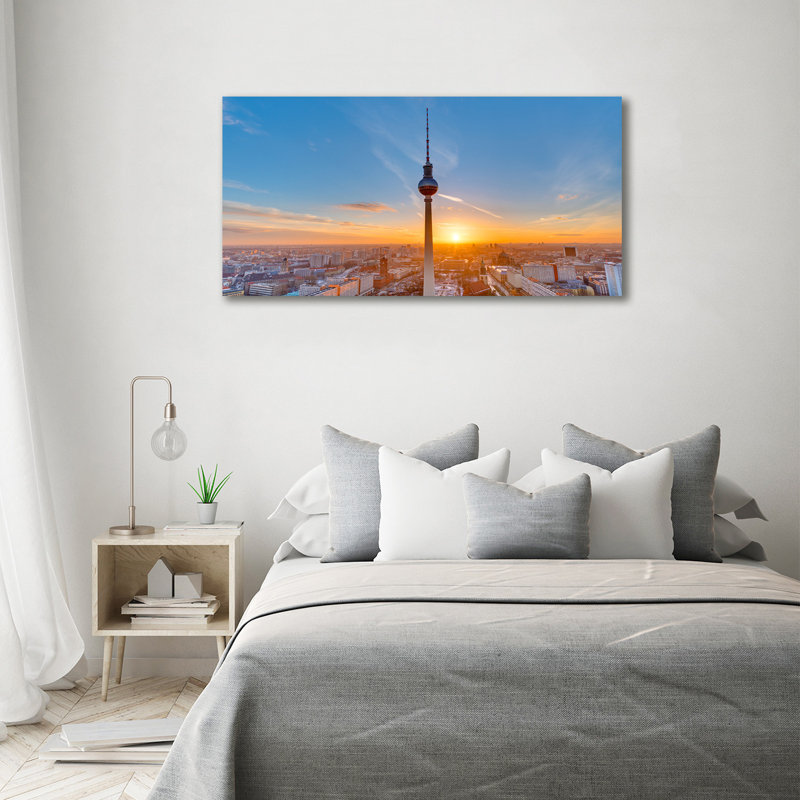 Television Tower - Wrapped Canvas Print