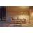 Rushell 82'' Black LED Arched Floor Lamp with USB-578184026